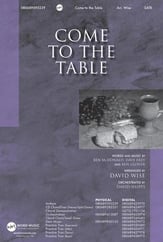 Come to the Table SATB choral sheet music cover